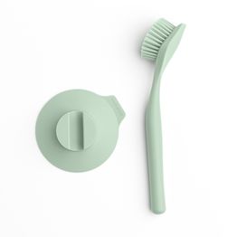 Brabantia Dish Brush with Suction Cup Holder Jade Green alternative