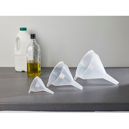 Whitefurze Clear Plastic Funnel 08cm alternative