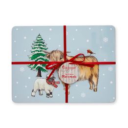 Cooksmart Christmas On The Farm Tablemat Set of 4 alternative