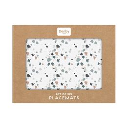 Denby Elements Terrazzo Effect Neutral Pack of 6 Placemats or Coasters alternative