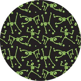 Creative Party Neon Skeleton Cupcake Cases Pack of 60 alternative