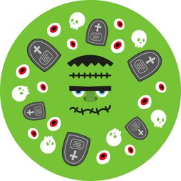 Creative Party Halloween Characters Cupcake Cases Pack of 60 alternative