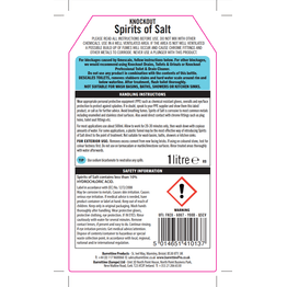 Knockout Spirits of Salts 500ml alternative
