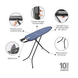 Brabantia Ironing Board A 110x30cm Denim Blue 134203 alternative