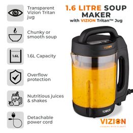 Tower Vizion Soup Maker 1.6ltr alternative