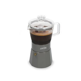 La Cafetière Verona Glass Espresso Maker 6 Cup Latte