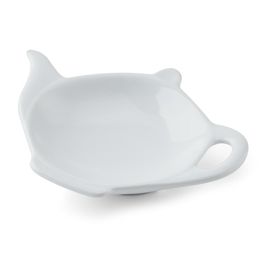 KitchenCraft Mikasa Chalk Porcelain Teabag Tidy 12cm alternative