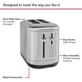 KitchenAid 2 Slice Toaster Stainless Steel 5KMT2109BSX alternative