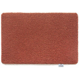 Hugrug Doormat Plain Fleck-Terracotta 50x75cm