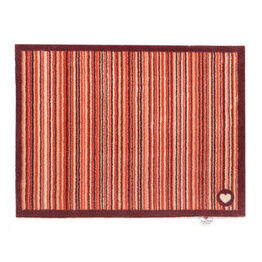 Hugrug Doormat-Stripe Red 2 65x85cm