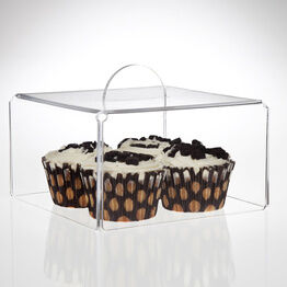 Clear Acrylic Square Cake Covers