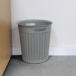 Waste Bin Loop Round 12ltr Grey 13-362GY alternative
