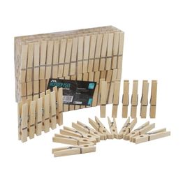 JVL Wooden Clothes Pegs 102 pack 19-242 alternative