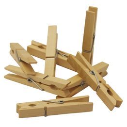 JVL Wooden Clothes Pegs 24 pack 19-240 alternative