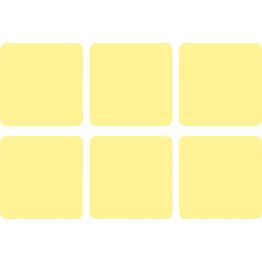 Pimpernel Sunny Yellow Set of 4 Tablemats or 6 Coasters