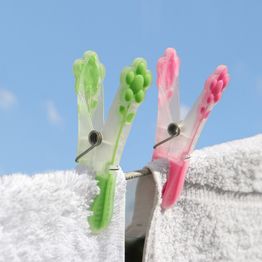 Prism Soft Touch Flower Clothes Pegs 24pack 19-272 alternative