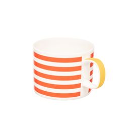 Siip Red Stripe Short China Mug 300ml alternative