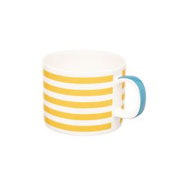Siip Yellow Stripe Short China Mug 300ml alternative