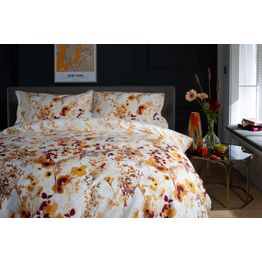 The Lyndon Company Watercolour Spice Cotton Duvet Cover Bedlinen alternative