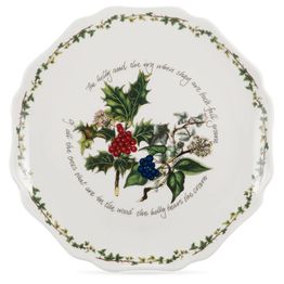 Portmeirion The Holly and The Ivy Scalloped Round Platter 28cm alternative