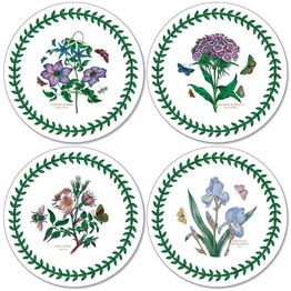 Pimpernel Botanic Garden Pack of 4 Round Tablemats or Coasters