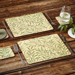 Pimpernel Morris &amp; Co Pack of 6 Willow Bough Coasters or Placemats
