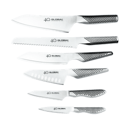 Global G-52AN7-A 40th Anniversary 7 Piece Knife Block Set alternative