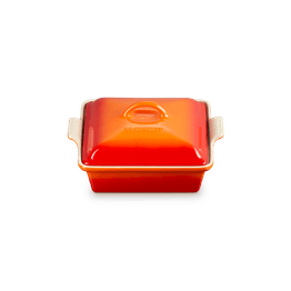 Le Creuset Stoneware Heritage Square Volcanic Dish with Lid 23cm alternative