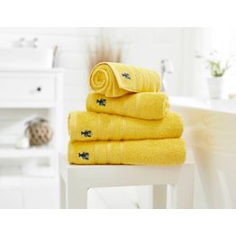 Lobster Creek Kaleidoscope Yellow 550 GSM Combed Cotton Towels alternative
