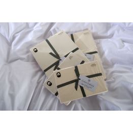 The Lyndon Company Fitted Sheet/Pillow Case 200 Thread Count Ecru alternative