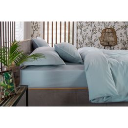 The Lyndon Company Duvet Cover Set 200 Thread Count Powder Blue alternative