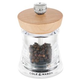 Cole &amp; Mason Holborn Natural Beech Salt or Pepper Mill 95mm