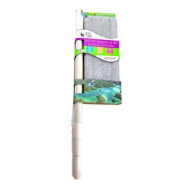 Greener Cleaner 100% Recycled Plastic Telescopic Microfibre Flat Mop alternative
