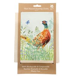 National Trust Pheasant Plant Based Cleaning Cloths Set of 2 alternative
