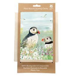 National Trust Puffin Plant Based Cleaning Cloths Set of 2 alternative