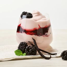EasiYo Greek Style Vanilla &amp; Blackberry Yogurt Mix alternative