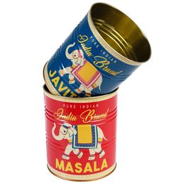 Rex London Strage Tins (2) Masala &amp; Javitri alternative