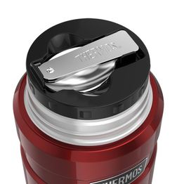 Thermos Stainless King Food Flask Red 470ml 184807 alternative