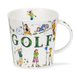 Dunoon Cairngorm Sporting Antics Designs Fine Bone China Mug