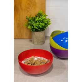 Colourworks Bright Melamine Bowl 15cm Set of 4 alternative