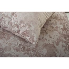Chatsworth Crushed Velvet Duvet Set Pink alternative