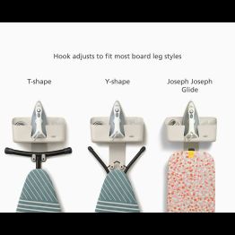 Joseph Joseph IronHub™ Wall-mounted Ecru Iron Storage Caddy alternative