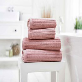 Deyongs Rialto Zero Twist Cotton Towel Blush Pink