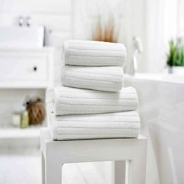 Deyongs Rialto Zero Twist Cotton Towel White