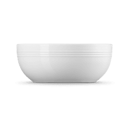 Le Creuset Stoneware Coupe Cereal Bowl 16cm White