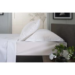 The Lyndon Company Greatwall Fitted White Sheet alternative