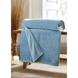 Throw Snuggle Touch Light Blue 140x180cm