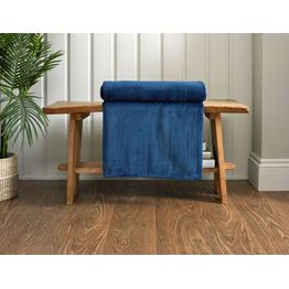 Throw Snuggle Touch Navy 140x180cmn