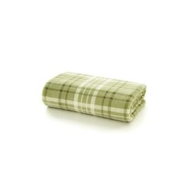 Throw Snuggle Check Sage 140x180cml alternative