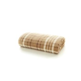 Throw Snuggle Check Umber 140x180cm alternative